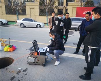 雨污水管道檢測(cè)現(xiàn)場(chǎng)圖片(GTR200機(jī)器人2021.11.27)